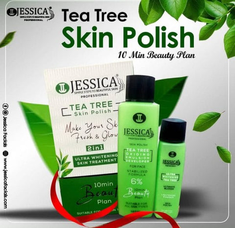 Jessica – Professional Tea Tree Skin Polish – 120ml